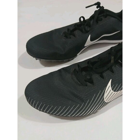 Nike Zoom Rival Track & Field Shoes AH1020-004 Size 11.5 Black NO SPIKES - Picture 2 of 5